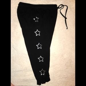 Torrid Size 1xl plus size black Capri pant joggers